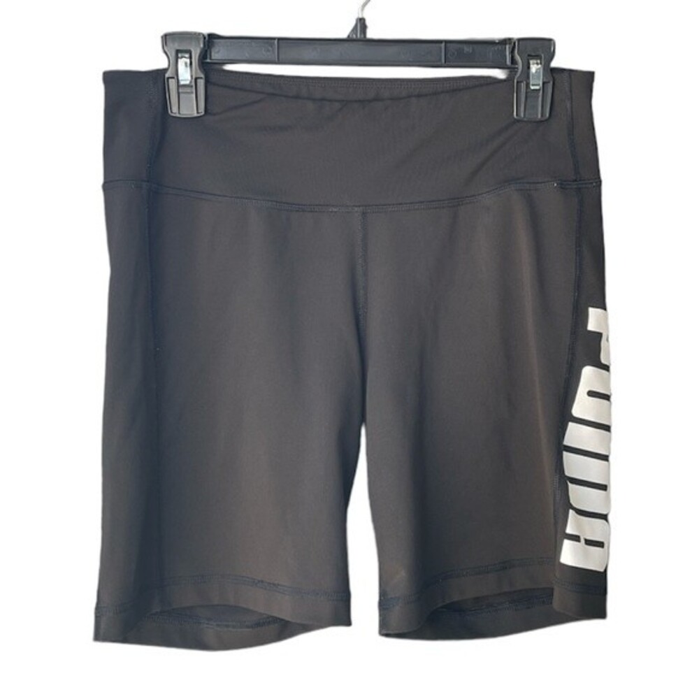Puma Black Biker Shorts Spandex Size L